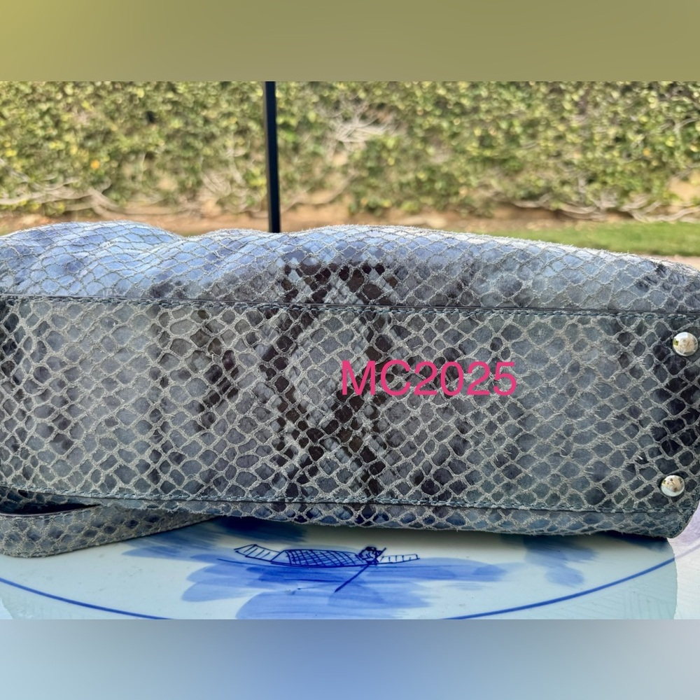 Michael Kors Hamilton Python Satchel - image 6